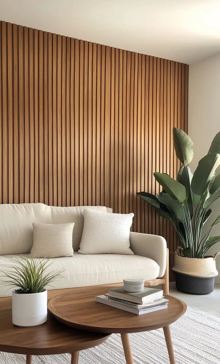 Ambiente terminado con revestimientos premium